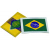 Patch Bordado Termocolante Bandeira do Brasil 26 x 36 mm - 2