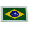 Patch Bordado Termocolante Bandeira do Brasil 26 x 36 mm - 3