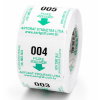 Senhas Numeradas, 3 dígitos, papel 70 g - 5