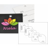 Tag Mini ou Cartela Bijú, Tamanho 42 x 47 mm, Papel Couchê 300 g, Diversos Formatos, com Opções Personalizadas - 2