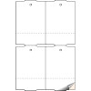 Tag 75 x 50 mm em Papel ADESIVO Couchê para Impressoras Térmicas - 3