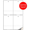 Tag 75 x 50 mm em Papel TÉRMICO ADESIVO para Impressoras Térmicas Diretas - 3